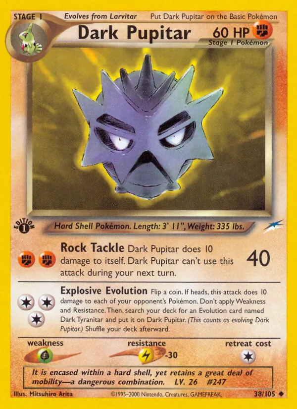 Dunkles Pupitar (Neo Destiny 038)