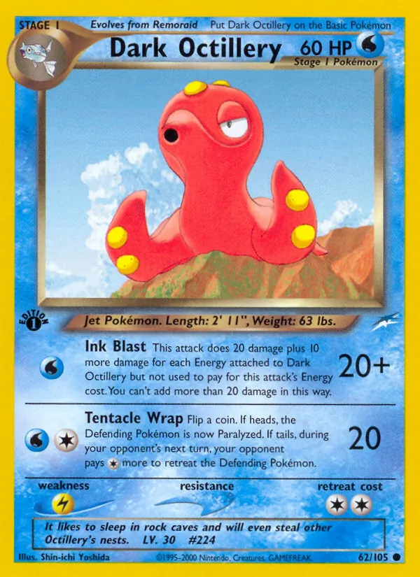 Dunkles Octillery (Neo Destiny 062)