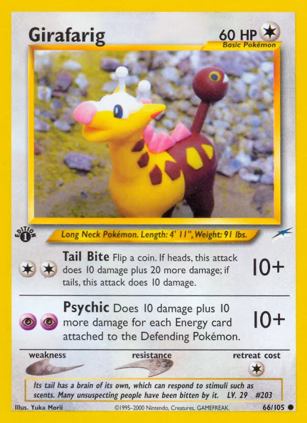 Girafarig (Neo Destiny 066)