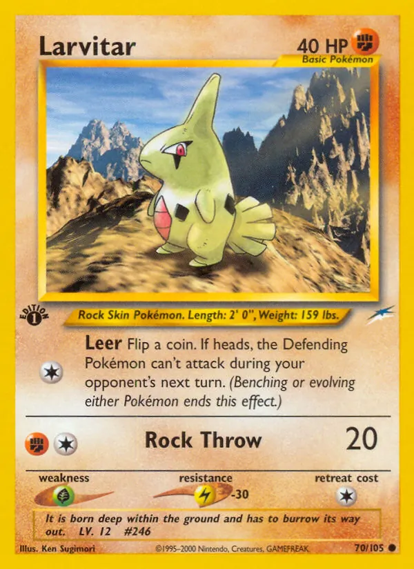 Larvitar (Neo Destiny 070)