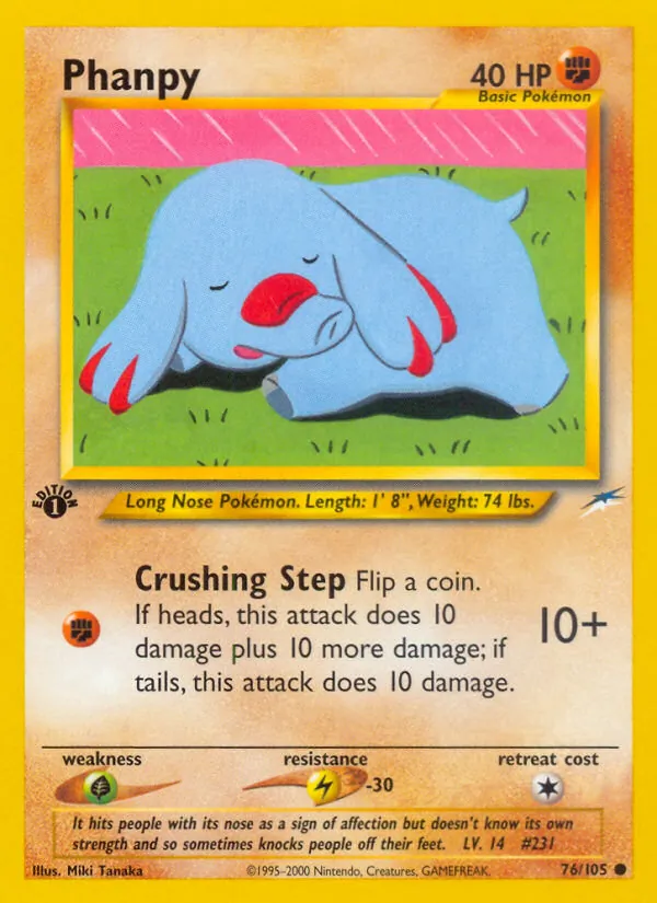 Phanpy (Neo Destiny 076)