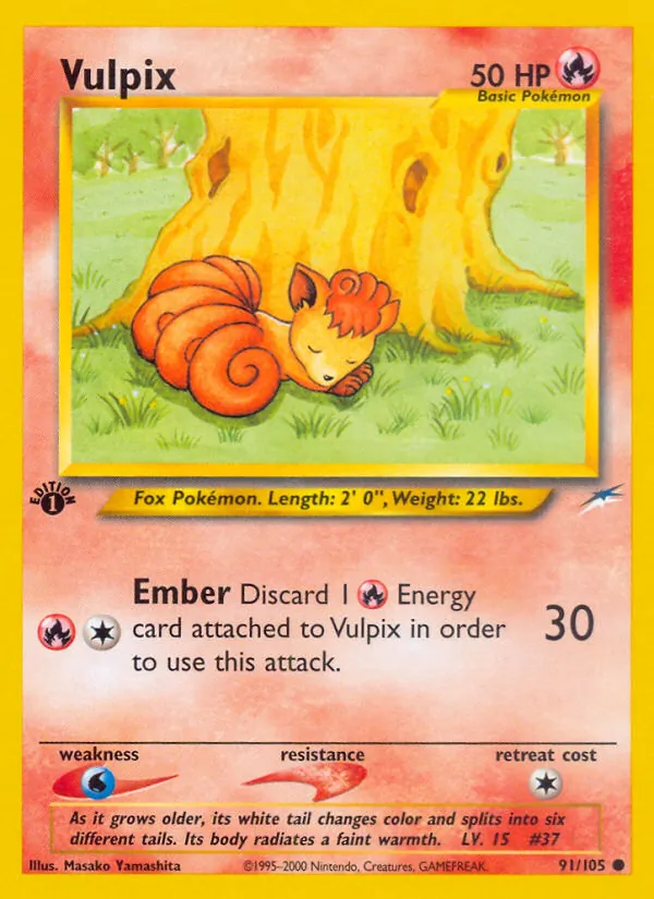 Vulpix (Neo Destiny 091)
