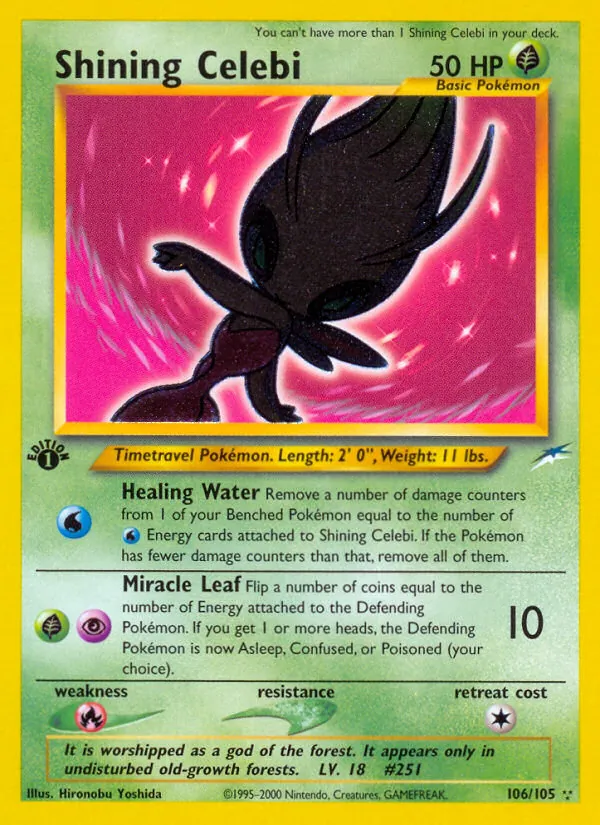Schimmerndes Celebi (Neo Destiny 106)