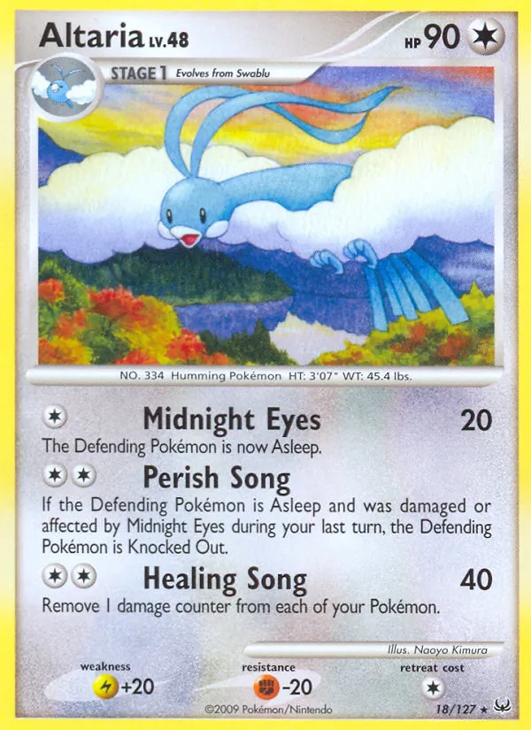 Altaria (Platin 018)
