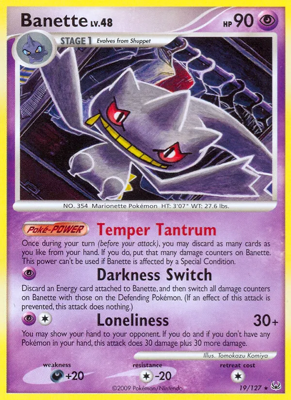 Banette (Platin 019)
