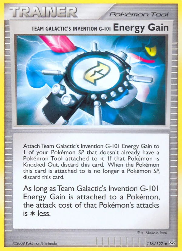 Team Galaktiks Erfindung G-101 Energiegewinn (Platin 116)