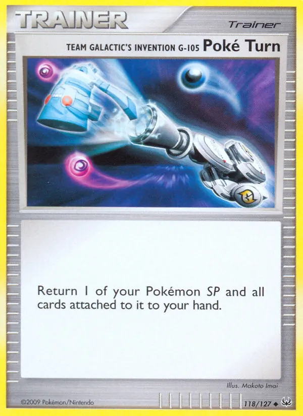 Team Galaktiks Erfindung G-105 Poké-Dreher (Platin 118)