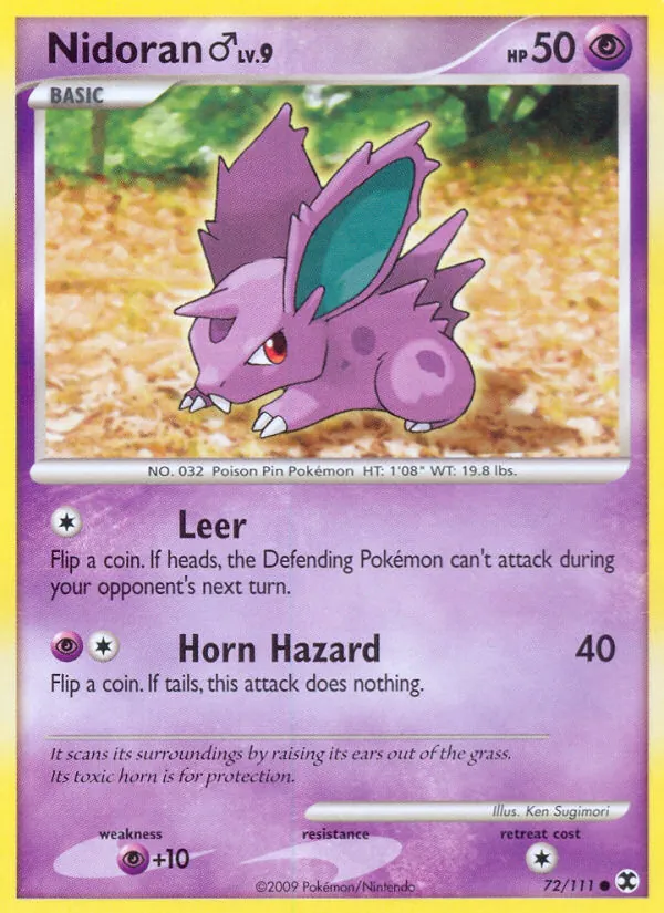 Nidoran m (Aufstieg der Rivalen 072)