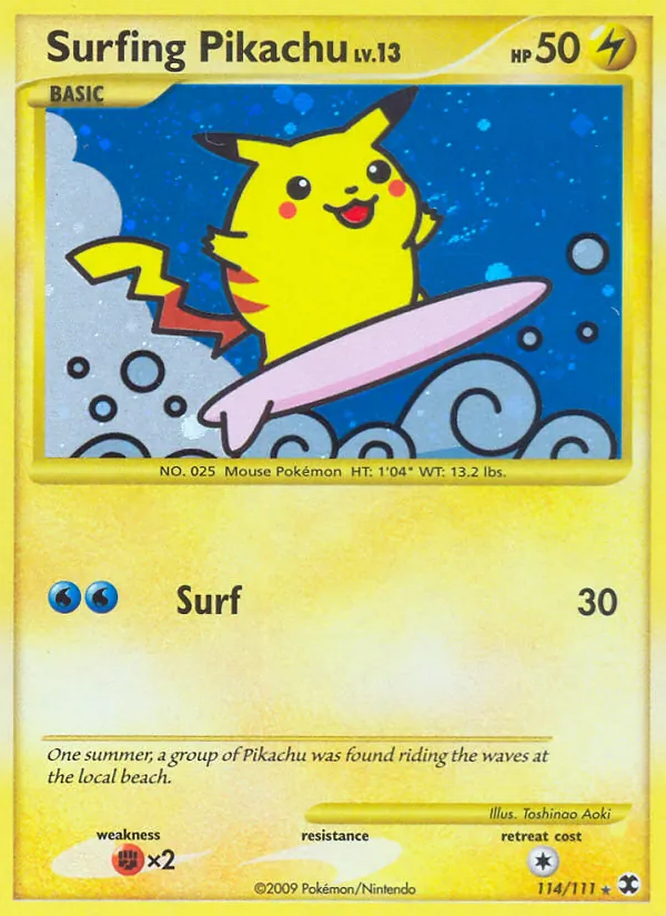 Surfendes Pikachu (Aufstieg der Rivalen 114)