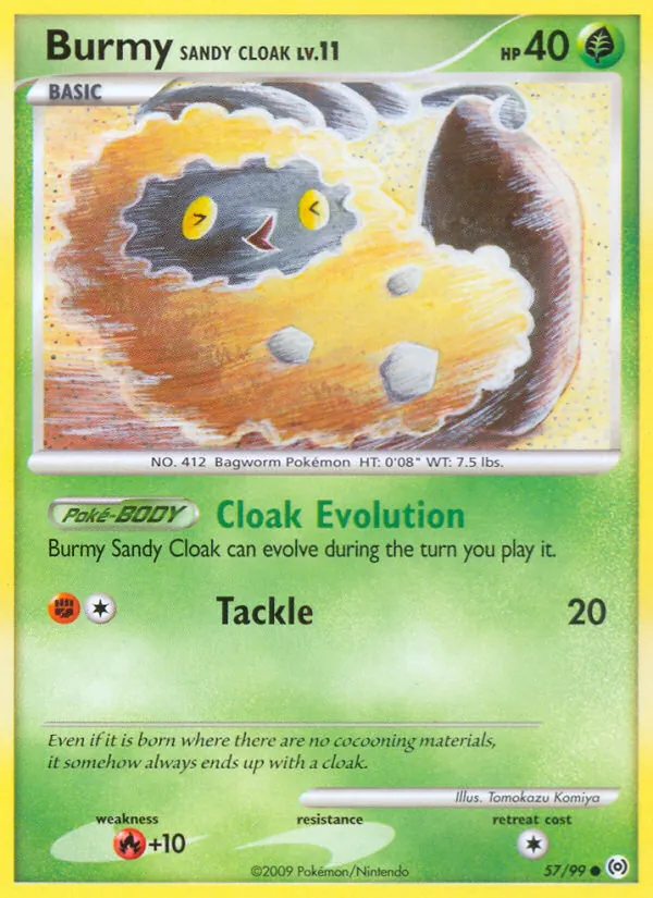 Burmy Sandumhang (Arceus 057)