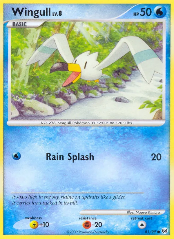 Wingull (Arceus 081)