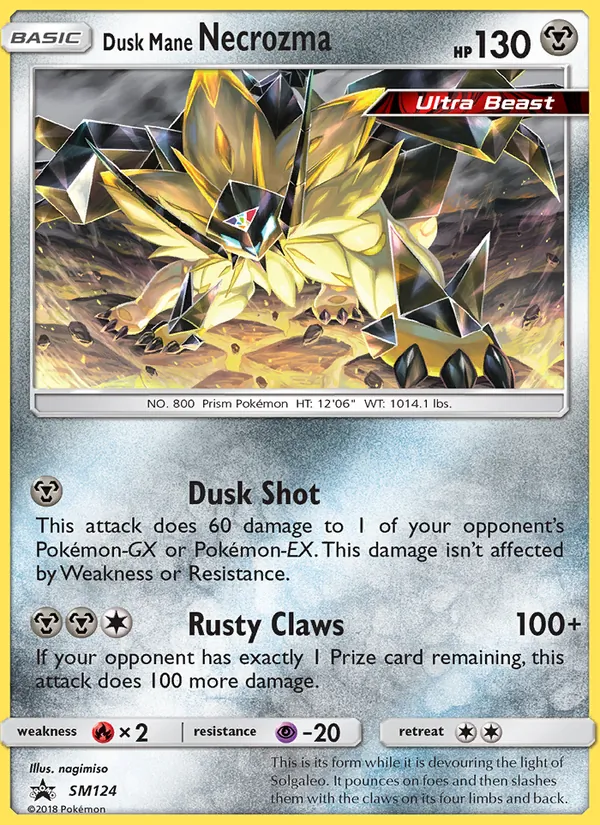 Abendmähne-Necrozma (SM Promokarten SM124)