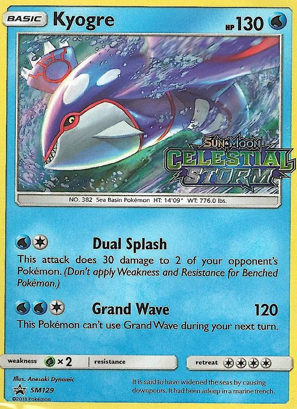 Kyogre (SM Promokarten SM129)