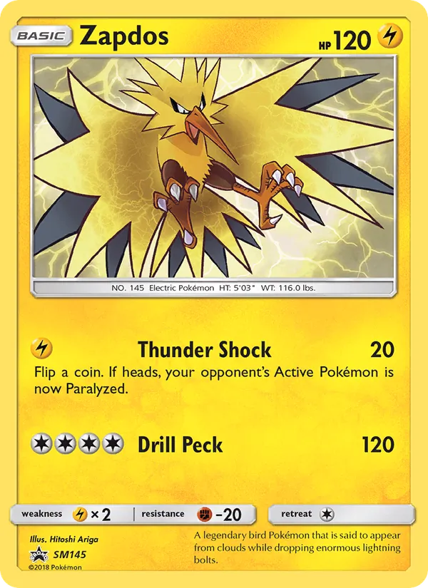 Zapdos (SM Promokarten SM145)