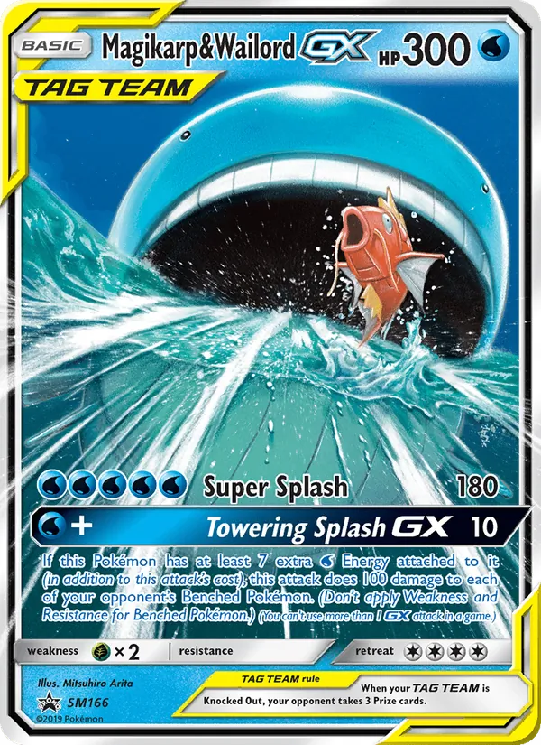 Karpador & Wailord GX (SM Promokarten SM166)