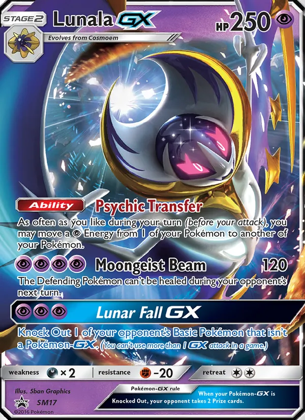Lunala GX (SM Promokarten SM17)