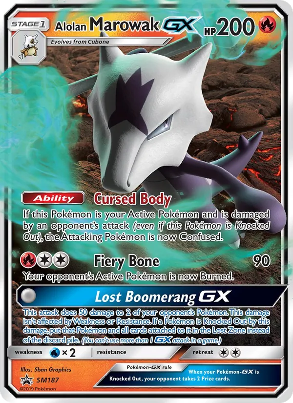 Alola-Knogga GX (SM Promokarten SM187)