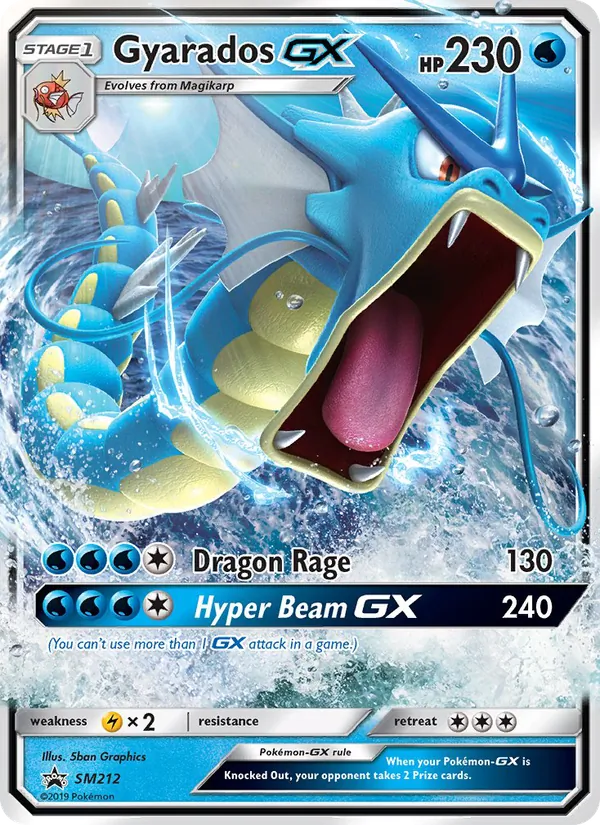 Garados GX (SM Promokarten SM212)