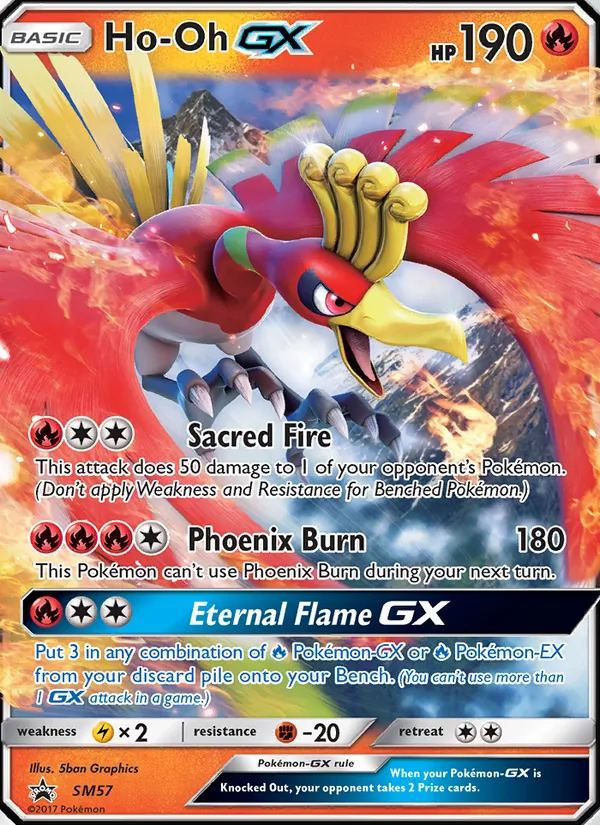 Ho-Oh GX (SM Promokarten SM57)
