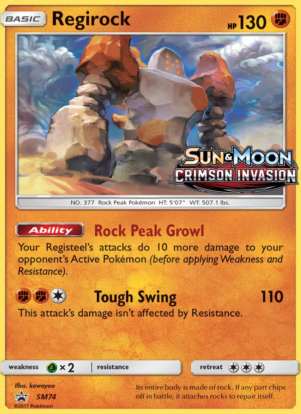 Regirock (SM Promokarten SM74)