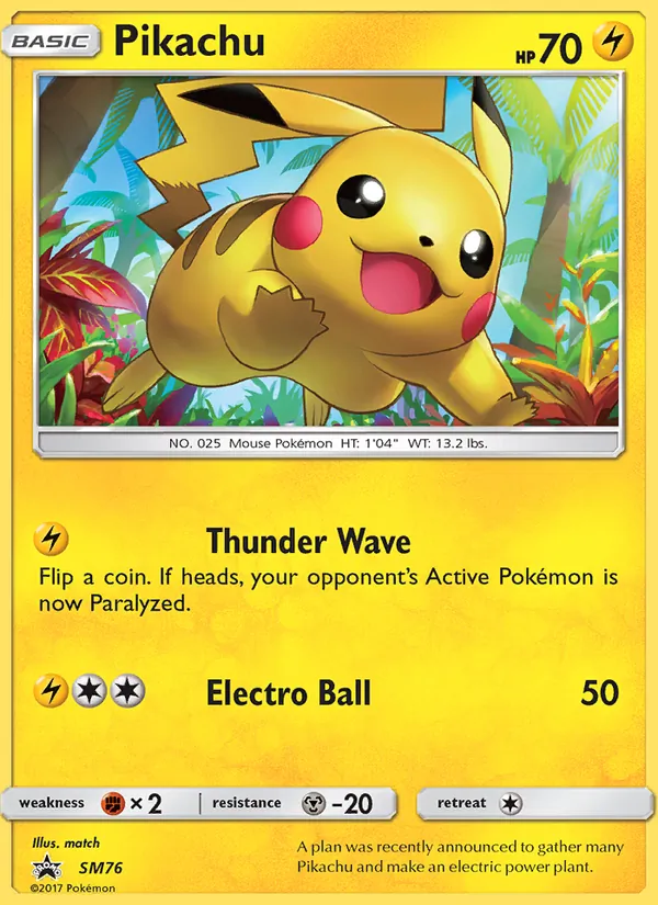 Pikachu (SM Promokarten SM76)
