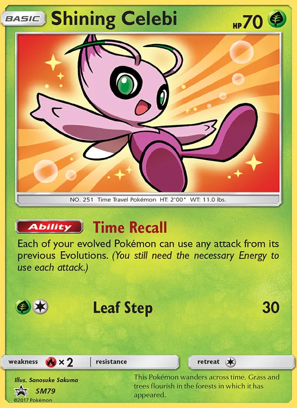 Schimmerndes Celebi (SM Promokarten SM79)