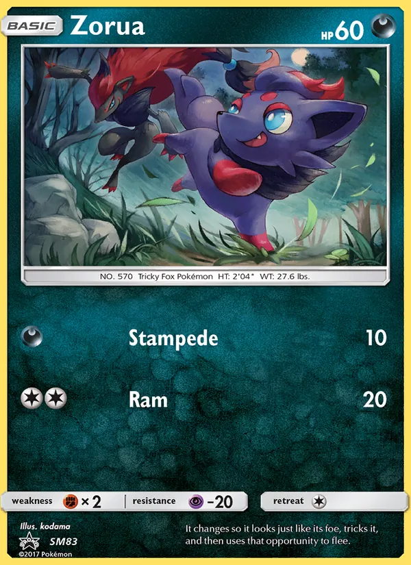 Zorua (SM Promokarten SM83)