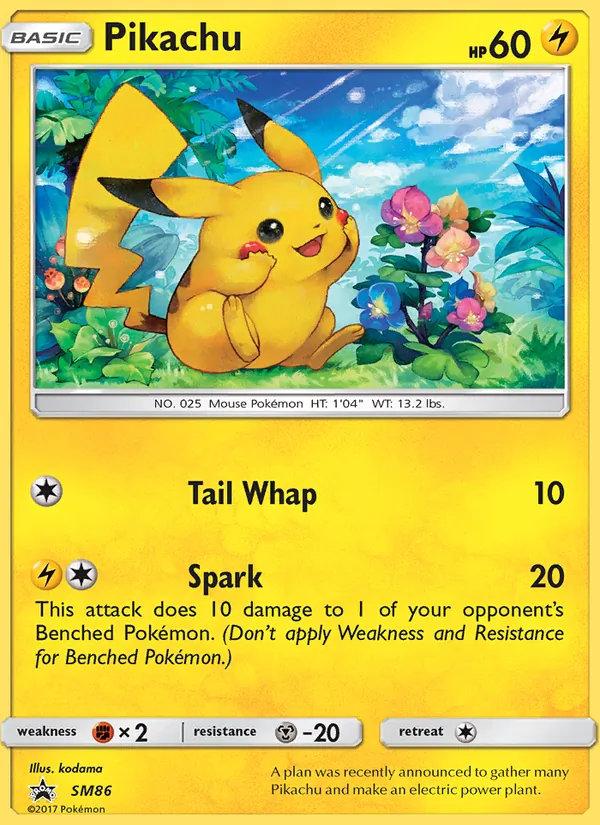 Pikachu (SM Promokarten SM86)
