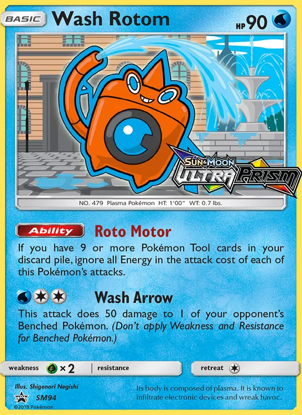 Wasch-Rotom (SM Promokarten SM94)