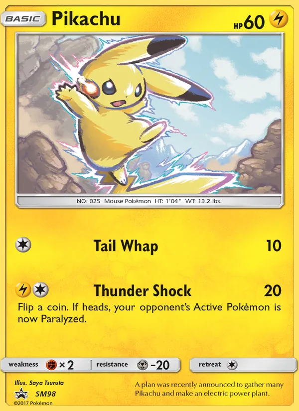 Pikachu (SM Promokarten SM98)