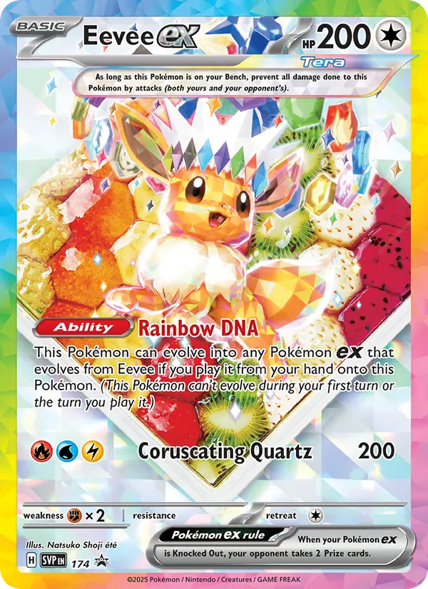 Evoli-ex (SVP Black Star Promos 174)