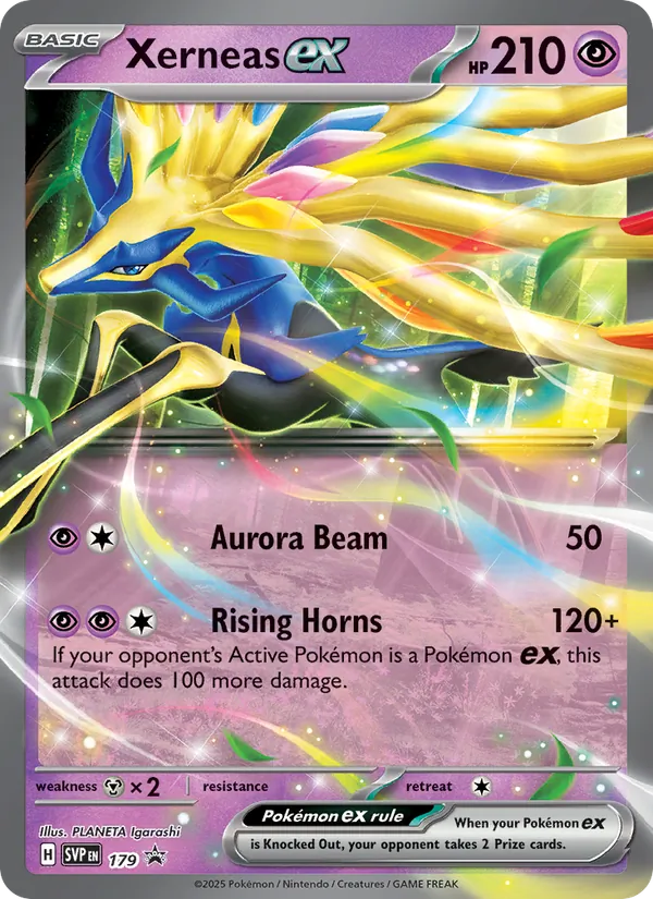 Xerneas-ex (SVP Black Star Promos 179)