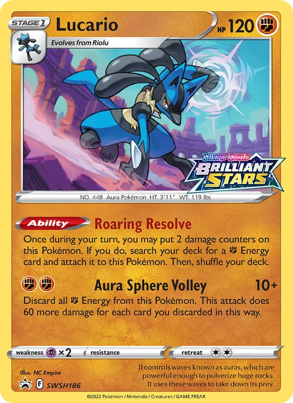 Lucario (SCSC Promokarten SWSH186)