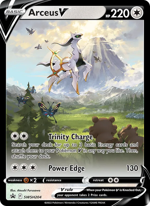 Arceus V (SCSC Promokarten SWSH204)