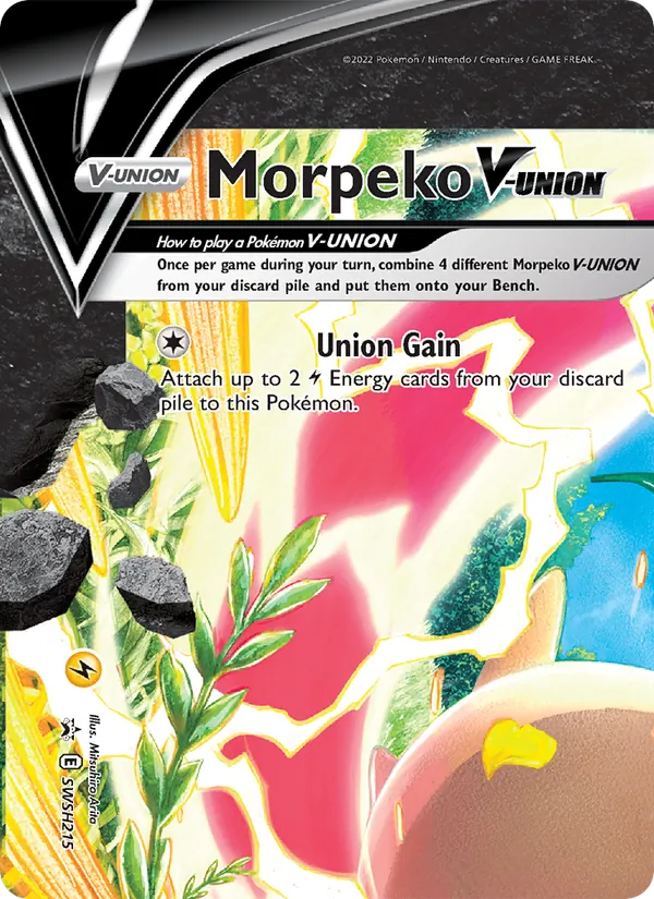 Morpeko V-UNION (SCSC Promokarten SWSH215)