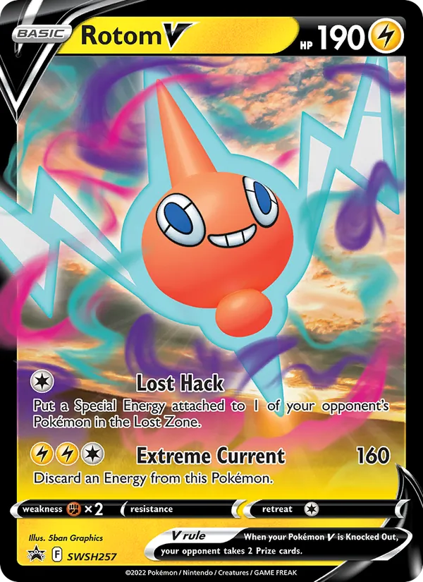 Rotom V (SCSC Promokarten SWSH257)