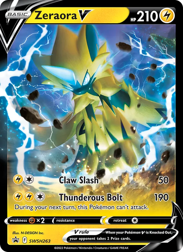 Zeraora V (SCSC Promokarten SWSH263)
