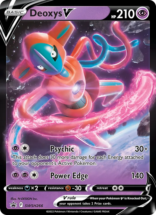 Deoxys V (SCSC Promokarten SWSH266)