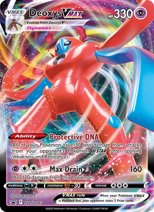 Deoxys VMAX (SCSC Promokarten SWSH267)