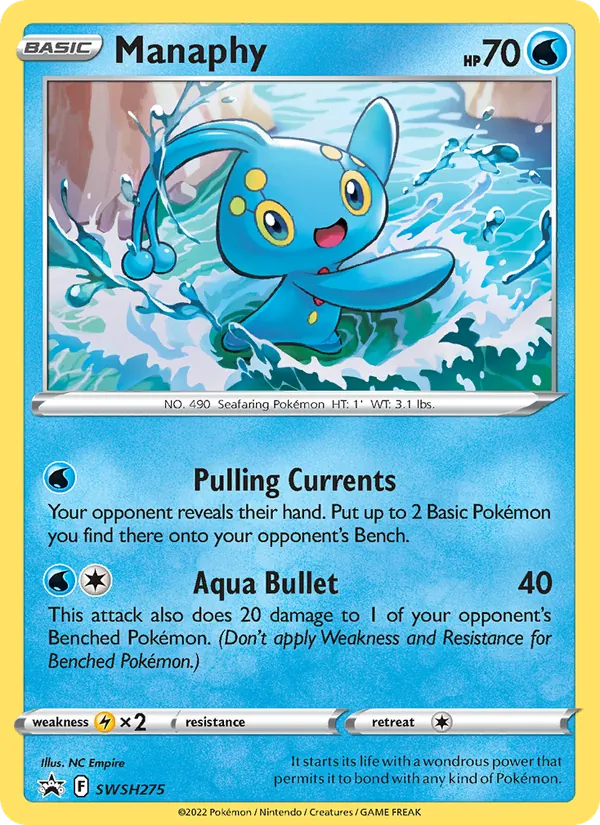 Manaphy (SCSC Promokarten SWSH275)