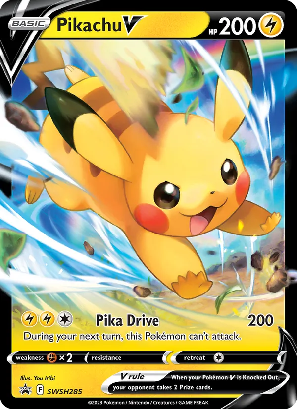 Pikachu V (SCSC Promokarten SWSH285)