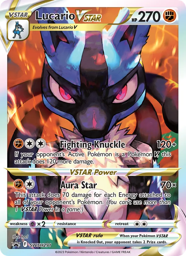 Lucario VSTAR (SCSC Promokarten SWSH291)