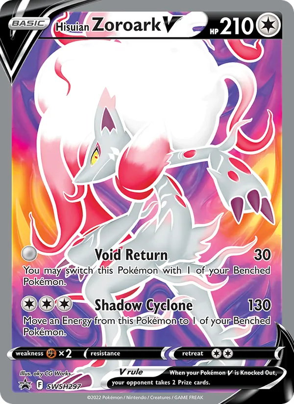 Hisui-Zoroark V (SCSC Promokarten SWSH297)